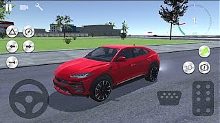 Lamborghini Urus Kırmızı Suv Jip Oyunu Araba Oyunları Lamborghini Suv Car Driving Simulator
