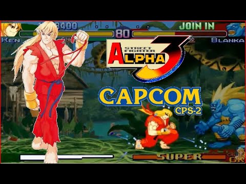 Street Fighter Alpha 3(Zero 3) Expert difficulty Ken Masters 2:0 Playthrough