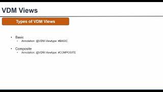 Module 5 || Part 7 - VDM views-ABAP on HANA - CDS Views - Part 7