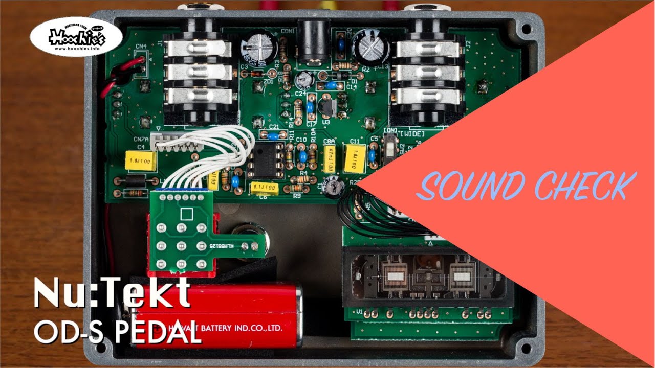 Korg Nu:Tekt OD-S over drive sound demo - YouTube