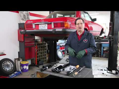 Classic R107 SL Repair Series Part 9: Why New Shock Absorbers? DIY? YES!