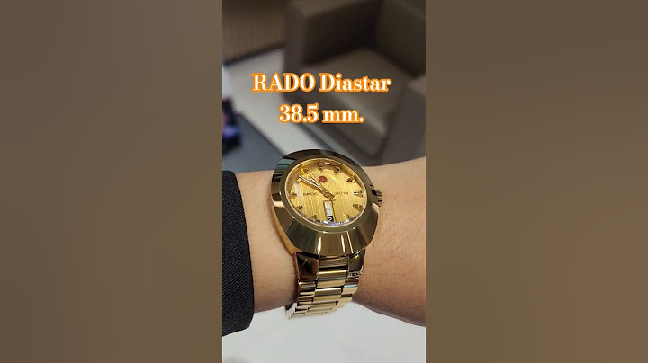 #RADO Distar Original 38.5 mm.#Central megabangna
