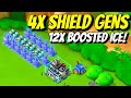 Attacking a boom beach max health headquarters