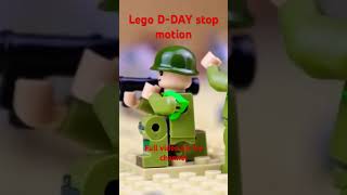 Lego WW2 D-DAY stop motion #ww2 #1944 #america #bunkers #cobi #france #germany #guns #landing #lego