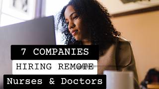 🚨Work from HOME as a RN or MD - Now HIRING