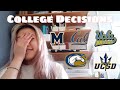 2021 College Decision Reaction (UCLA, Berkeley, UCSD etc.)