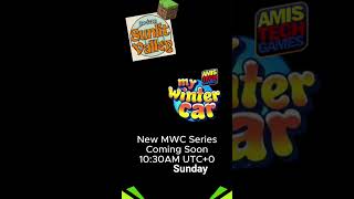 (SUNDAY) releasing my winter car series on YouTube at 10:30 AM Sunday UTC+0