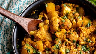 Aloo Gobi Dhaba Style Simple