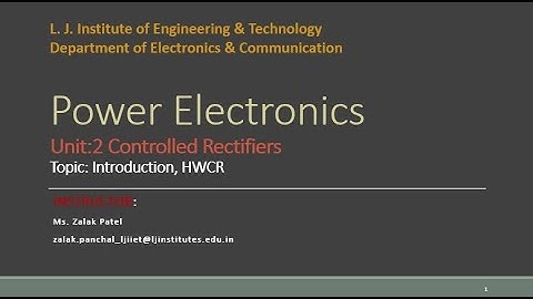 SESSION 07 POWER ELECTRONICS SEM 5 EC 9 JULY
