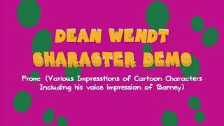 Dean Wendt Character Demo!💜💚💛 | BONUS FEATURES | SUBSCRIBE