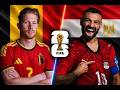 Belgium vs Egypt