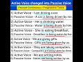 Convert Active Voice to Passive Voice in Present Continuous Tense ๐