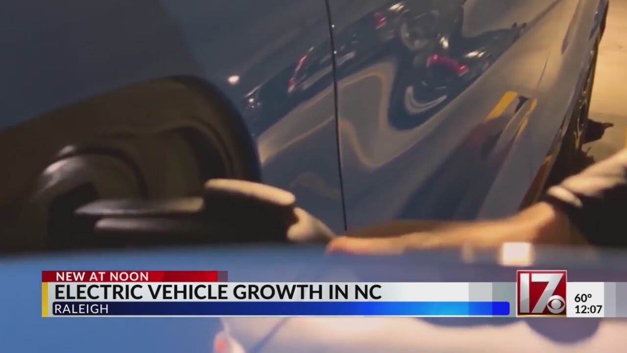 Electric vehicle growth in NC