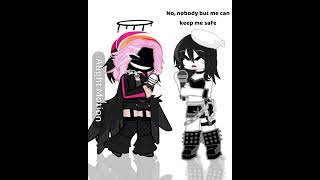 Iris x Reyna 🤍🤍🤍 #gachaclub #animation #gacha