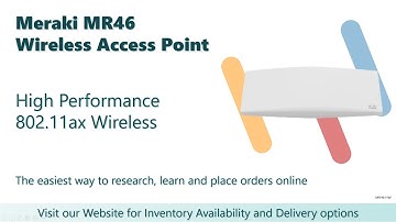 Meraki MR46 | Indoor Access Points | Wireless LAN