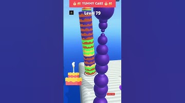 Cake Stack 3D 🍰 Funny gameplay Walkthrough 🎂🍰 iOS, #games #fyp #shorts #tiktok #gameplay #funnygame