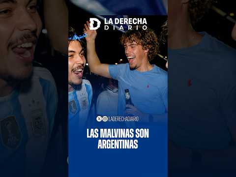 Miniatura del Short: 🇦🇷🇬🇧 GENIOS: En pleno Mundial argentinos hicieron que un ingles diga "Malvinas Argentinas"