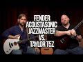 Fender Acoustasonic Jazzmaster vs. Taylor T5z | Battle of the Hybrids