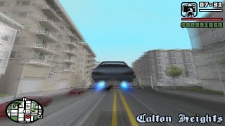 GTA San Andreas Cars Nitro Cheat Code (Car Gas Cheat)