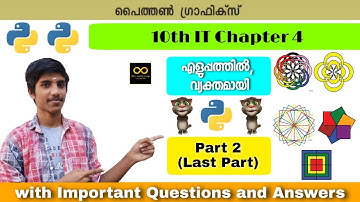 10 IT Chapter 4|Python Graphics|malayalam|Part 2