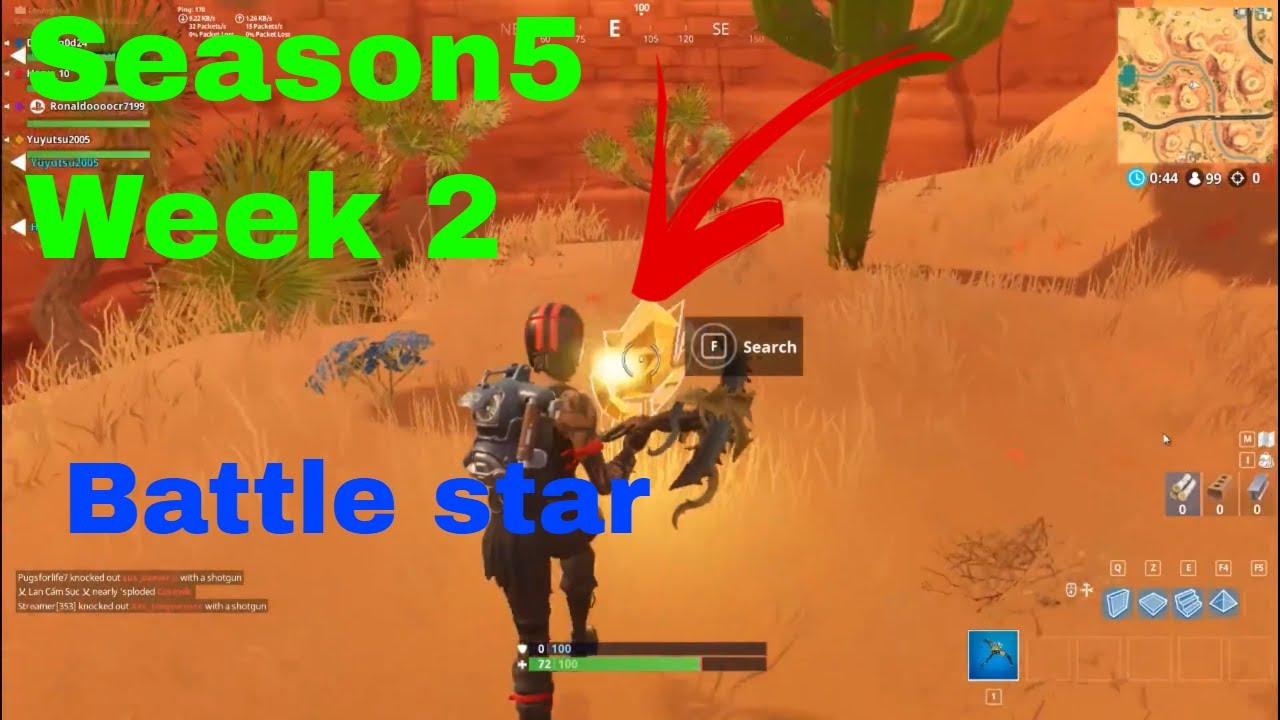 Search Between An Oasis Rock Archway And Dinosaurs Battlestar - search between an oasis rock archway and dinosaurs battlestar location fortnite season 5 week 2