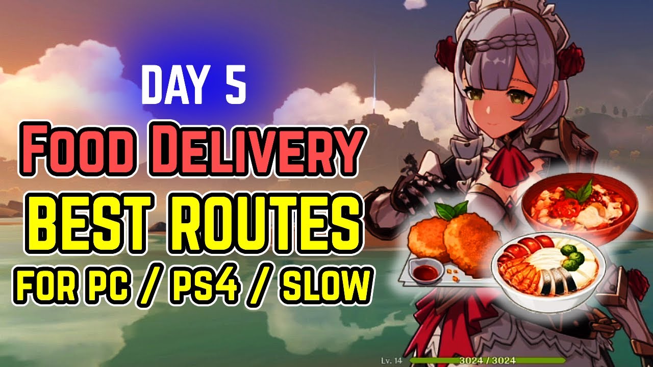 Day 5 While It's Warm - BEST and Fastest Delivery Routes Optimized for PS4 / Slow Loading Speed