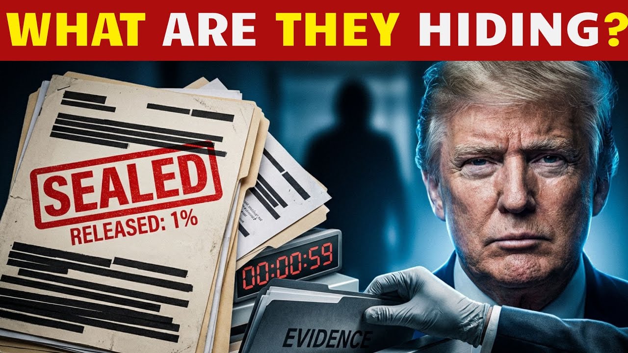 EPSTEIN FILES: DOJ Admits They’ve Released “Less Than 1%” — The Cover-Up Is Happening NOW