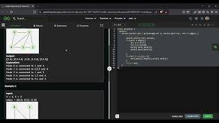 Graph Adjacency List Traversal | GFG Solution in C++ | Easy Graph Representation Explained