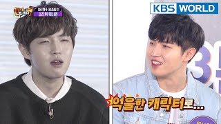 Jaehwan(Wanna One) wants to look sharp today XD [Happy Together/2018.03.29]