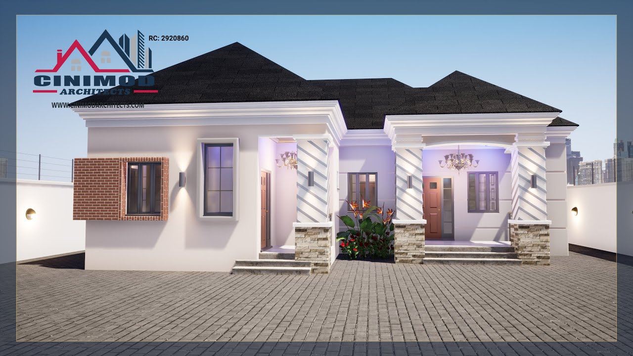 3 Bedroom Bungalow Floor Plan