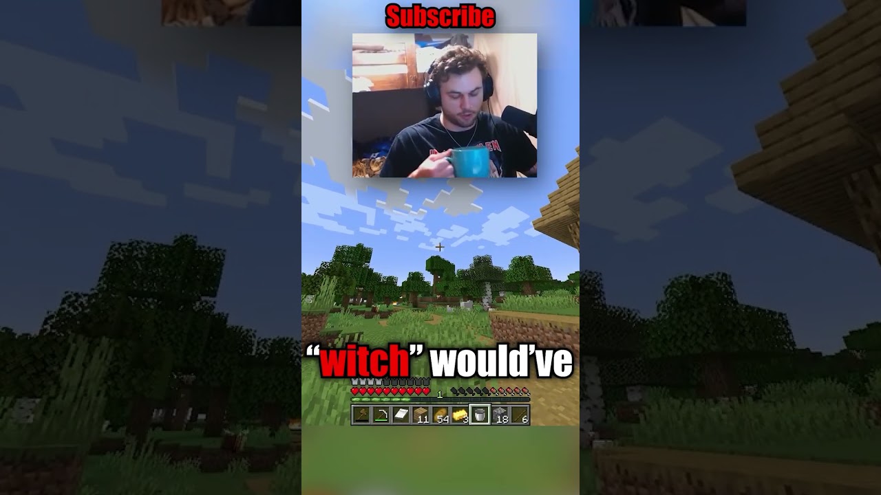 Minecraft, but if I say "clear" my inventory is cleared...