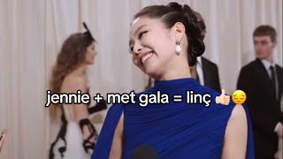 Jennie-2024 Met Gala kıyafeti Hakkında Konuşma Yapıyoruz Canikolaaar