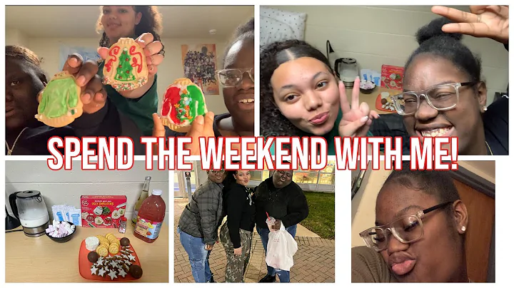 SPEND THE WEEKEND WITH ME! | HOLIDAY PARTY, CLEANI...