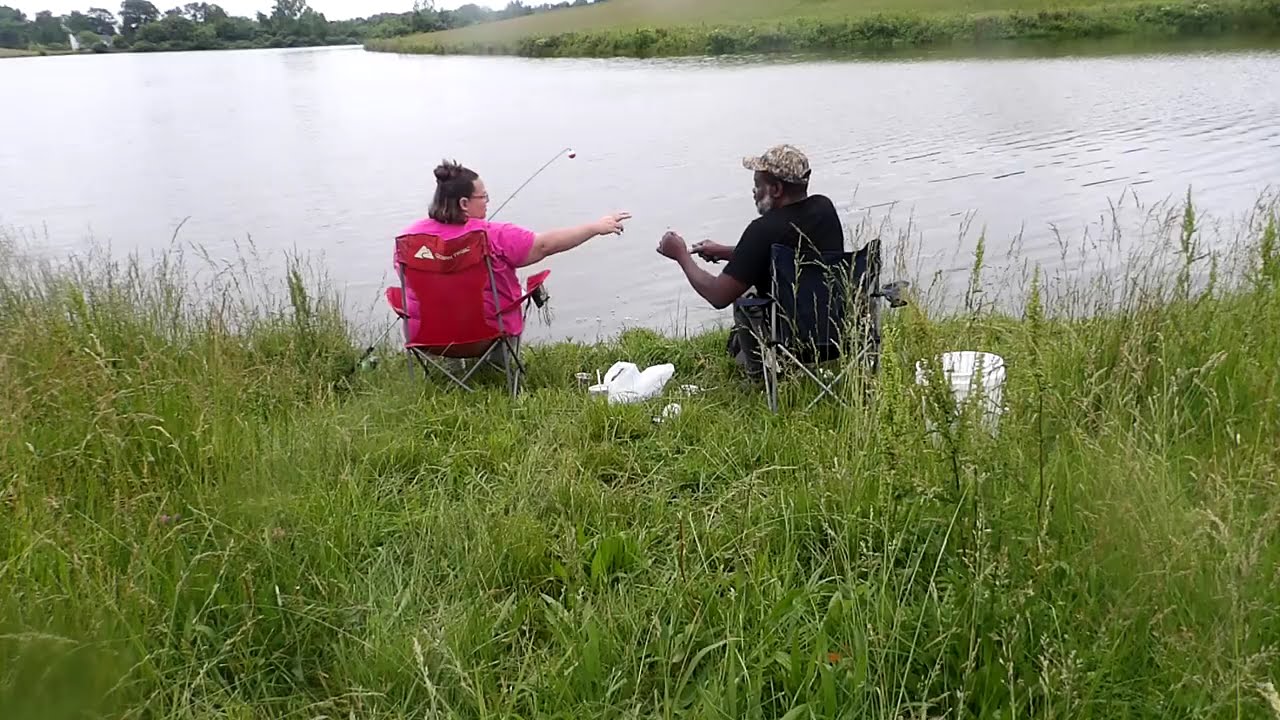 The Curtis MInor Experience Fishing with Karen!!!