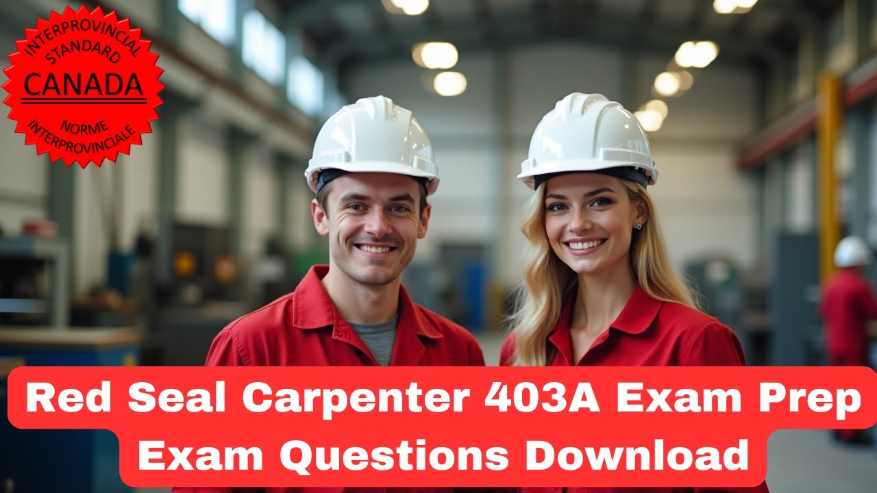 Carpentry Red Seal Practice Exam Questions Download Red Seal Carpenter ...