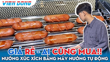 Nướng xúc xích bằng máy nướng tự động này để xem thế nào mà ai cũng mua!! Giá lại rẻ nữa?!