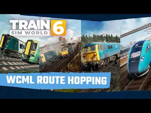 Travelling the West Coast Main Line from Euston to Carlisle with Route Hopping!