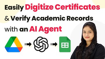 How to Easily Digitize Certificates and Verify Academic Records with an AI Agent