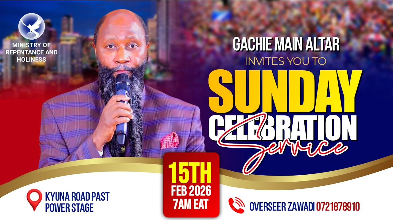GACHIE MAIN ALTAR SUNDAY SERVICE 15/02/2026