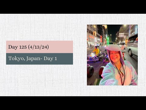 Day 125 (4/13/24) Tokyo, Japan - Day 1 on the Ultimate World Cruise Video Thumbnail