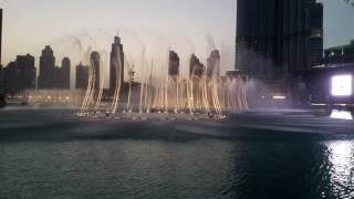 Burj khalifa water dance