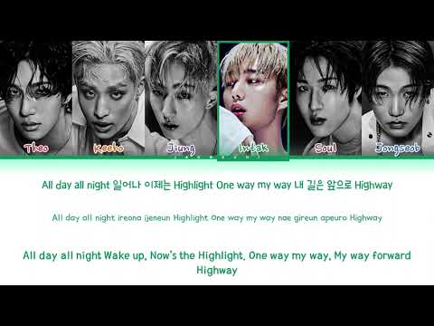 P1Harmony JUMP Lyrics 피원하모니 JUMP 가사 Color Coded Lyrics