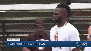 Ronnie Harrison returns to Florida High to host youth football camp