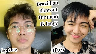 BRAZILIAN BLOW OUT FOR MEN | Effective ba? Magkano? | Raven DG