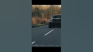 Forget Aerodynamics—Just Floor It in the Hellcat 😈💨 #MuscleCar #HellcatSRT #Shorts