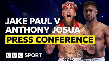 🔥 Jake Paul vs Anthony Joshua | Press Conference - Full Replay 🔥 | BBC Sport