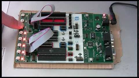 Atmel STK500 Demonstration