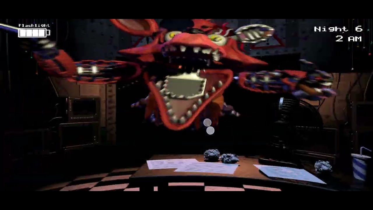 Fnaf 2 noite 6 tentativa 4