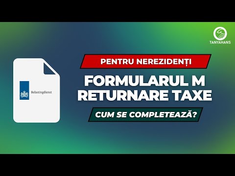 Formularul M pentru returnare taxe Olanda.