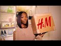 H&amp;M NEW IN SPRING TRY ON HAUL | 2023 Spring Outfit Ideas | AMINACOCOA